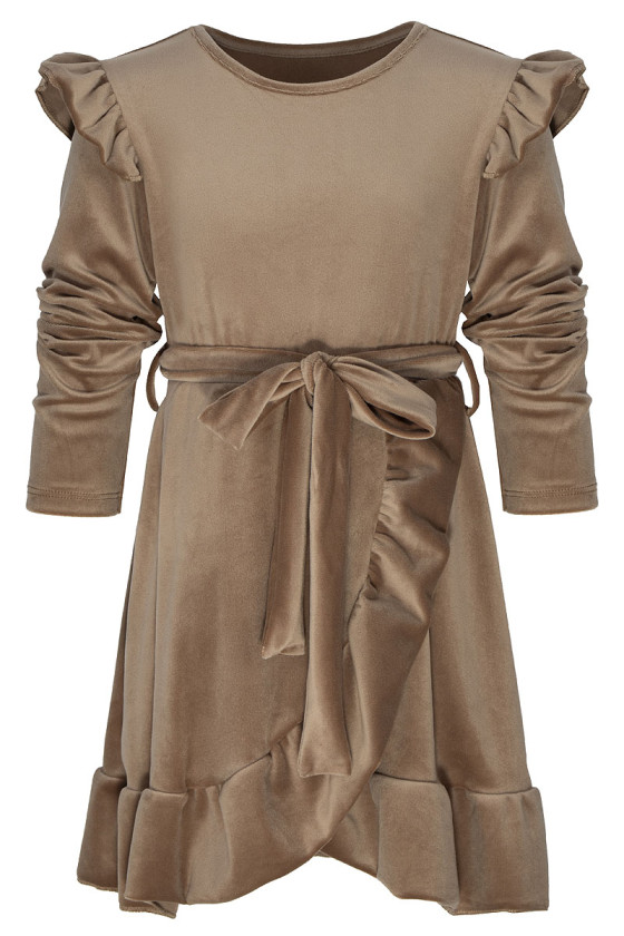 Sukienka dla dziewczynki jesień zima odzież dziecięca Sówka Sukienka dla dziewczynki jesień zima odzież dziecięca Sówka