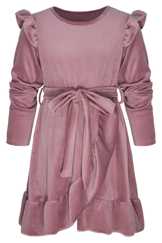 Sukienka dla dziewczynki jesień zima odzież dziecięca Sówka Sukienka dla dziewczynki jesień zima odzież dziecięca Sówka