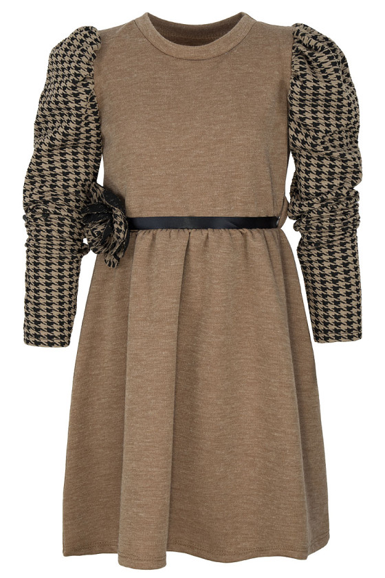 Sukienka dla dziewczynki jesień zima odzież dziecięca Sówka Sukienka dla dziewczynki jesień zima odzież dziecięca Sówka