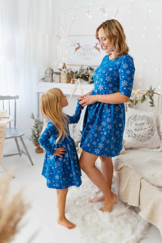 Sukienka świątecza mama i córka odzież dziecięca sówka sklep Sukienka świątecza mama i córka odzież dziecięca sówka sklep