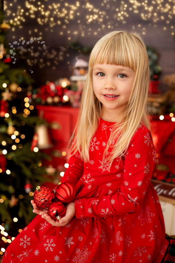 Sukienka Mama i Córka Red Stars Sukienka Mama i Córka Red Stars