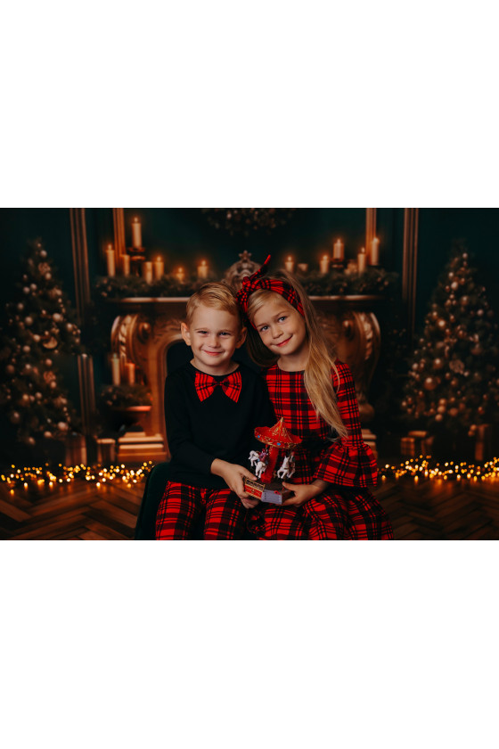 Sukienka Mama i Córka Krata Sukienka Mama i Córka Krata