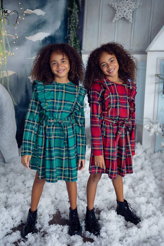 Sukienka dla dziewczynki świąteczna boże narodzenie odzież dziecięca