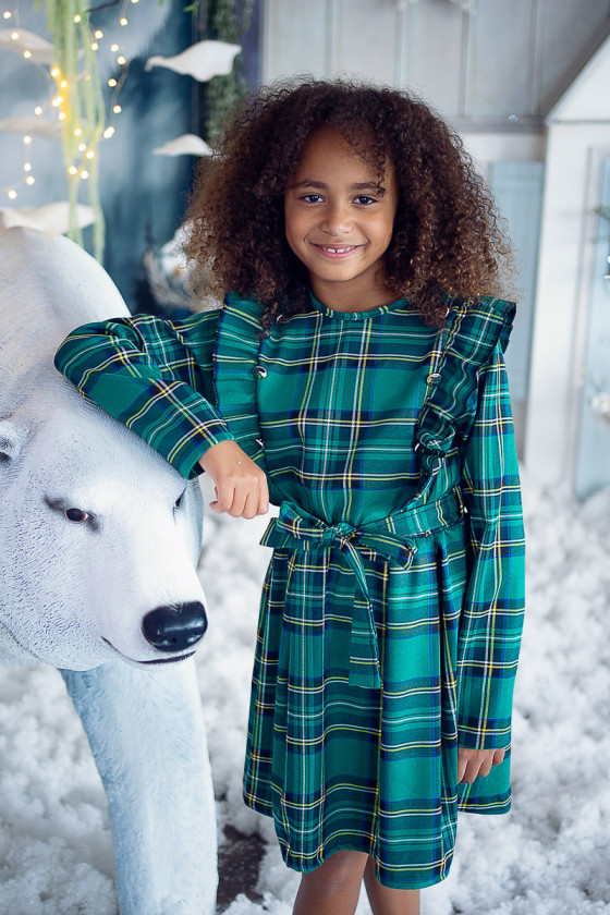 Sukienka dla dziewczynki świąteczna boże narodzenie odzież dziecięca