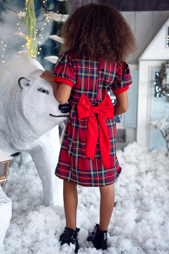 ❤️ Sukienka czerowna dla dziewczynki świąteczna boże narodzenie odzież dziecięca