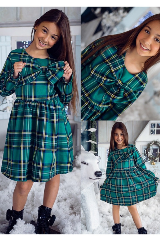 Sukienka dla dziewczynki świąteczna boże narodzenie odzież dziecięca