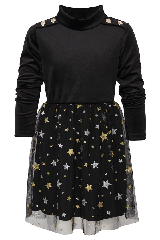 Sukienka świąteczna dla dziewczynki boże narodzenie gwiazdka odzież dziecięca