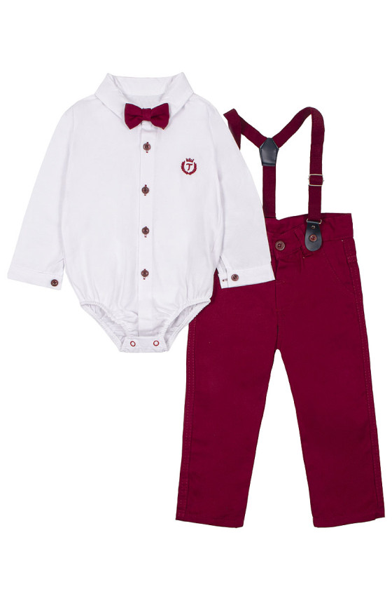 Komplet dla chłopca body i spodnie