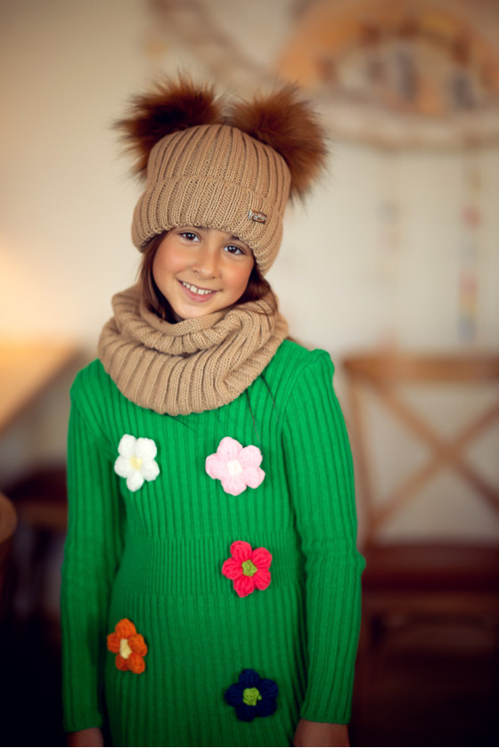 Sukienka dla dziewczynki sukienka codzienna dla dziewczynki odzież dziecięca Sówka