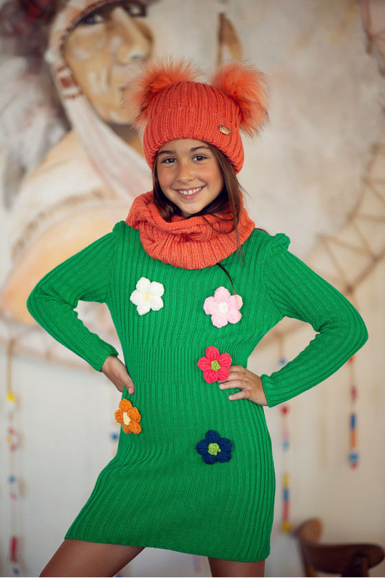 Sukienka dla dziewczynki sukienka codzienna dla dziewczynki odzież dziecięca Sówka