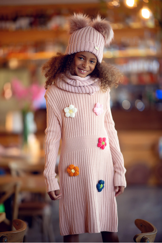 Sukienka dla dziewczynki sukienka codzienna dla dziewczynki odzież dziecięca Sówka