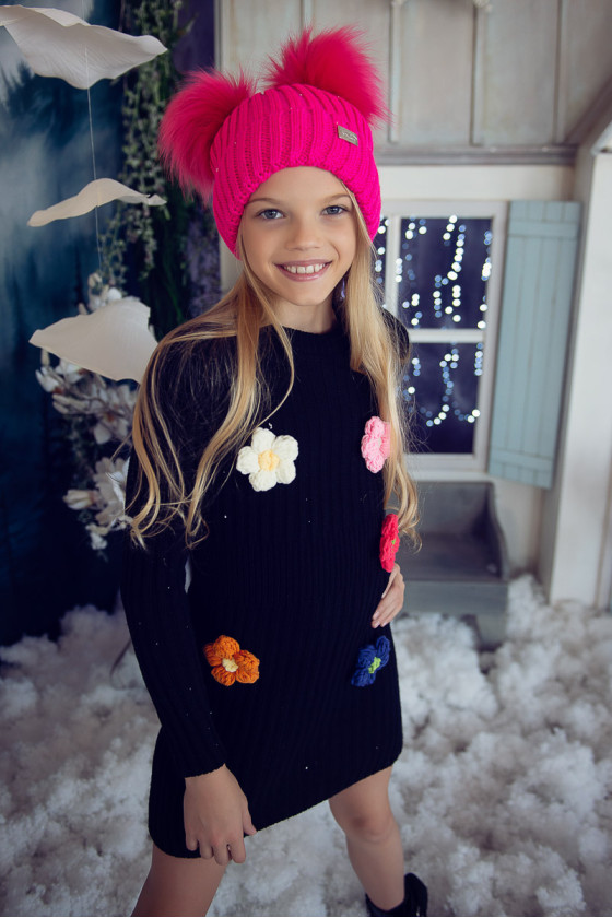 Sukienka dla dziewczynki sukienka codzienna dla dziewczynki odzież dziecięca Sówka