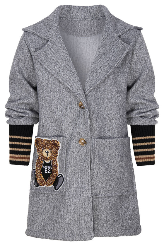 Płaszcz wiosenny dla dziewczynki odzież dziecięca