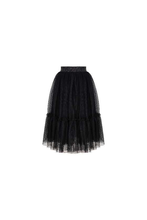 Spódniczka dla dziewczynki spódniczka czarna dla dziewczynki odzież dziecięca Sówka