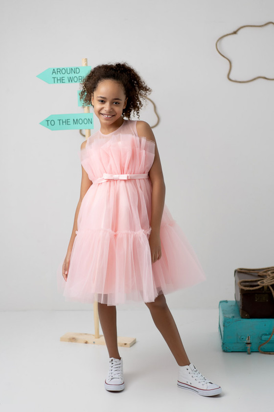 Sukienka dla dziewczynki wiosna/lato odzież dziecięca Sówka