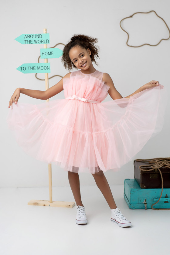 Sukienka dla dziewczynki wiosna/lato odzież dziecięca Sówka