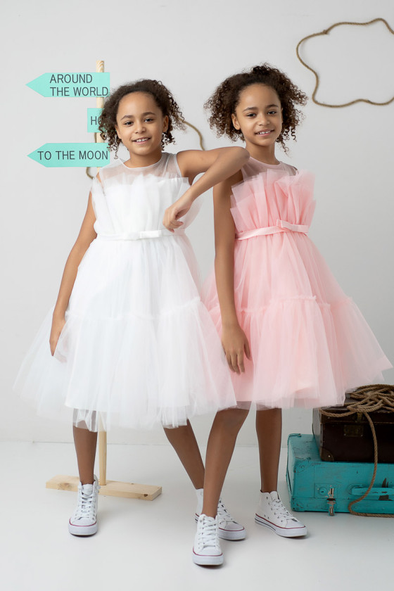 Sukienka dla dziewczynki wiosna/lato odzież dziecięca Sówka