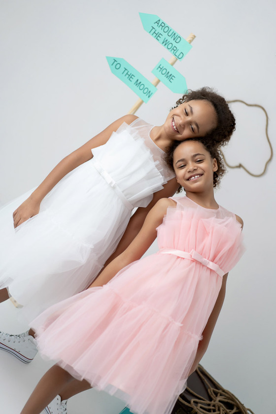 Sukienka dla dziewczynki wiosna/lato odzież dziecięca Sówka