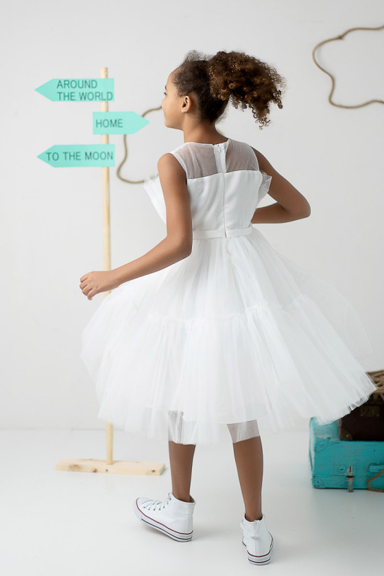 Sukienka dla dziewczynki wiosna/lato odzież dziecięca Sówka