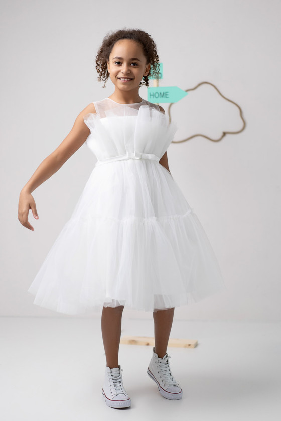 Sukienka dla dziewczynki wiosna/lato odzież dziecięca Sówka