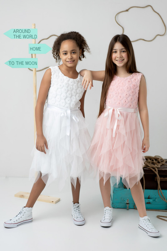 Sukienka dla dziewczynki wiosna/lato odzież dziecięca Sówka