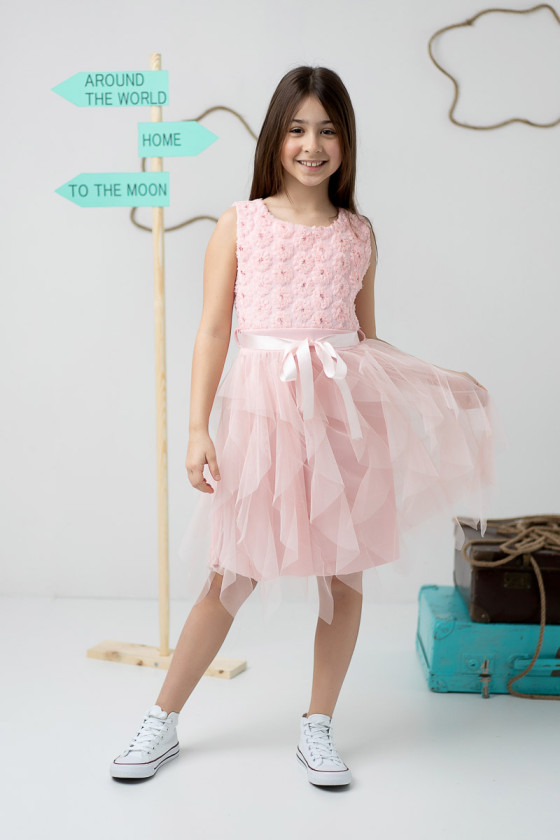 Sukienka dla dziewczynki wiosna/lato odzież dziecięca Sówka