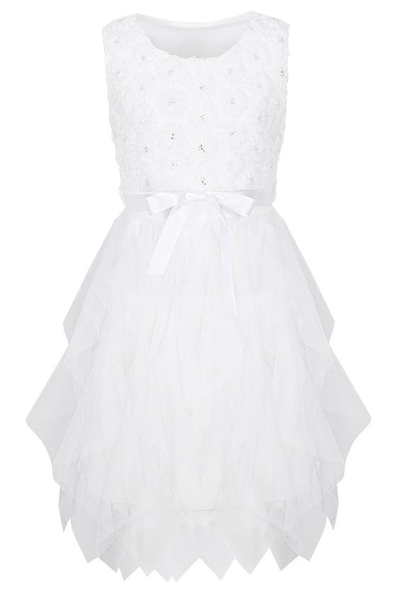 Sukienka komunijna sukienka balowa wizytowa sukienka pudrowa sukienka biała