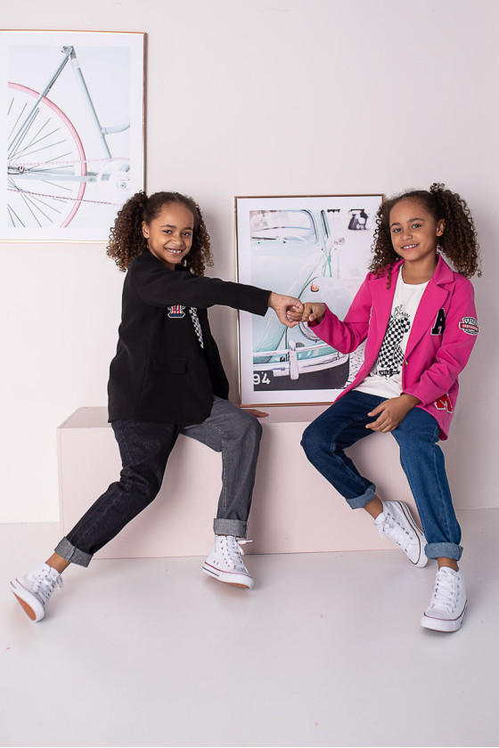 Marynarka dla dziewczynki odzież dziecięca Sówka