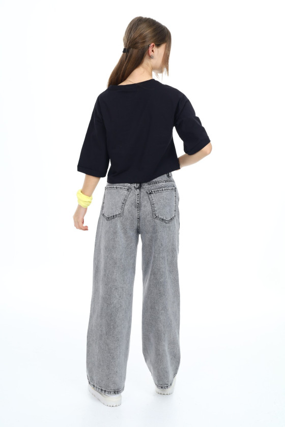 Spodnie jeansowe I LOVE YOU