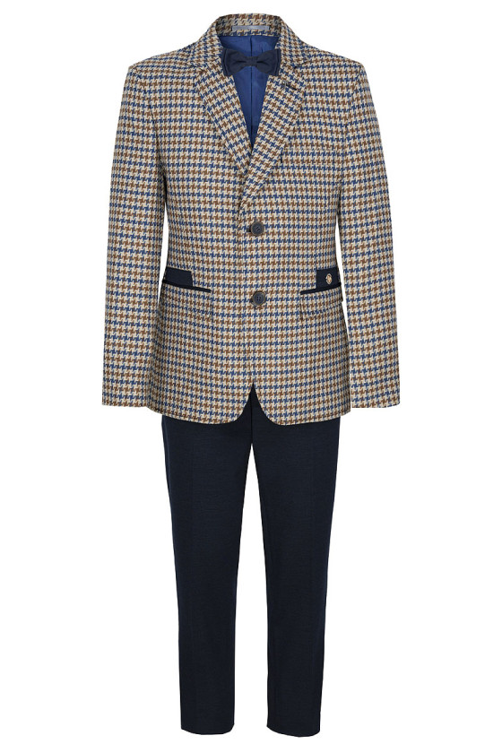 garnitur dla chłopca , komplet dla chłopca marynarka dla chłopca odzież dziecięca sówka sklep