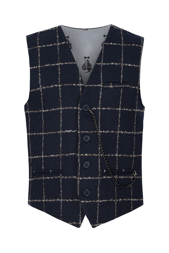 kamizelka łańcuszek  dla chłopca  odzież dziecięca sówka sklep