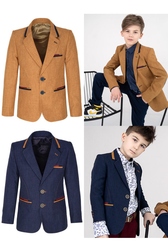 Marynarka dla chłopca odzież dziecięca Sówka