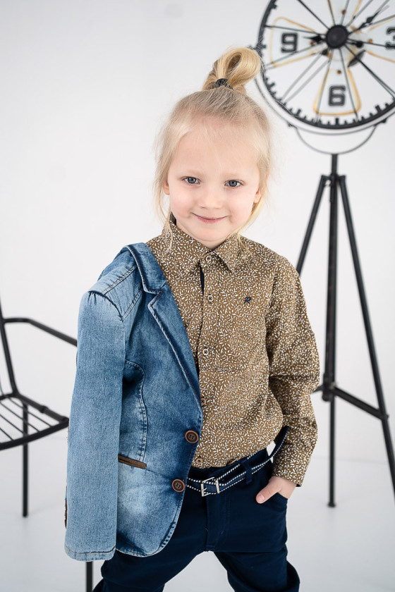 Marynarka dla chłopca odzież dziecięca Sówka