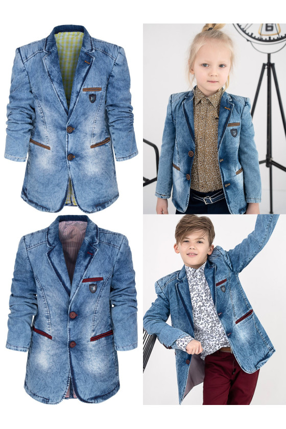 Marynarka dla chłopca odzież dziecięca Sówka