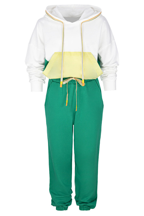 Komplet letni dla dziewczynki odzież dziecięca Sówka