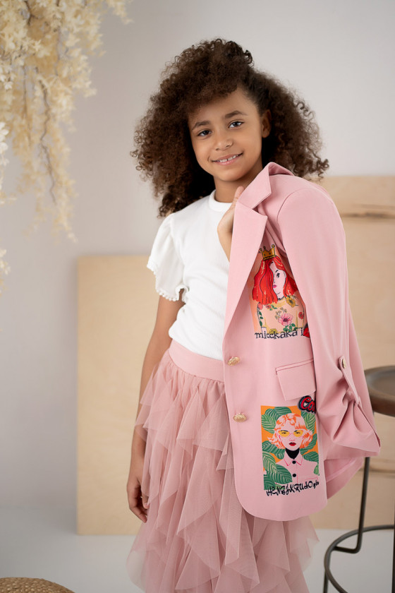 Bluzka dla dziewczynki Pomponek