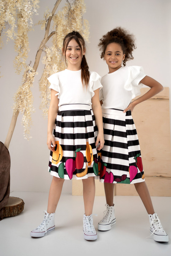 Bluzka dla dziewczynki Pomponek