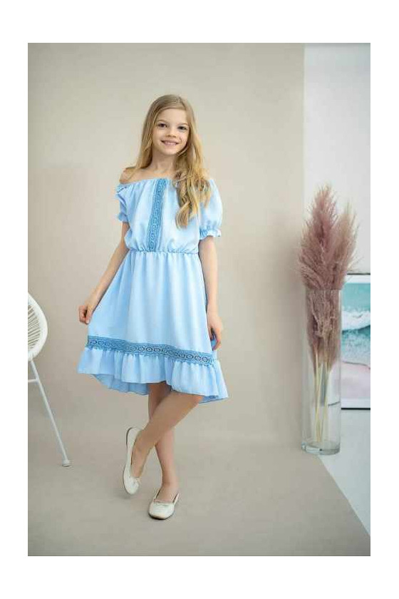 Sukienka dla dziewczynki boho letnia wizytowa komunie wesele imprezy uroczystości odzież dziecięca Sówka