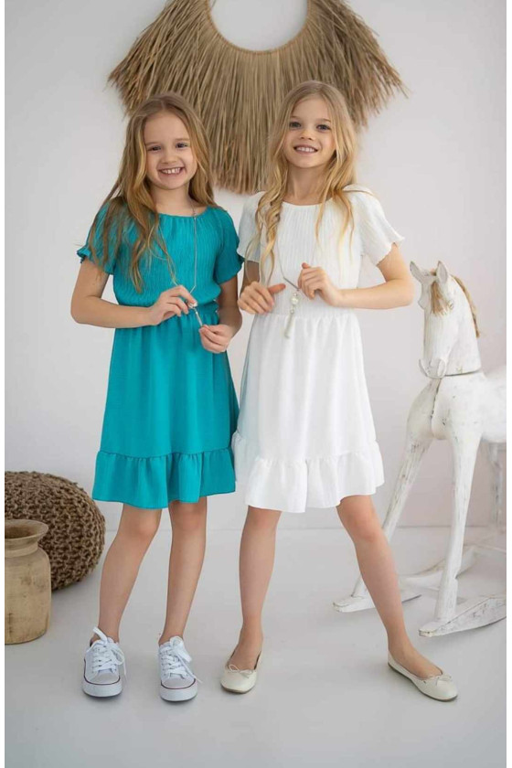 Sukienka dla dziewczynki wiosenna letnia  komunie wesele odzież dziecięca