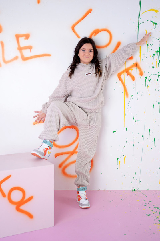 Komplet dla dziewczynki komplet dla dziewczynki dresowy komplet dla dziewczynki do szkoły odzież dziecięca Sówka