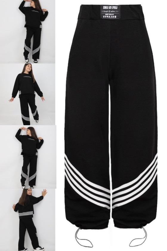 spodnie bawełniane dla dziewczynki dresowe odzież dziecięca sówka sklep