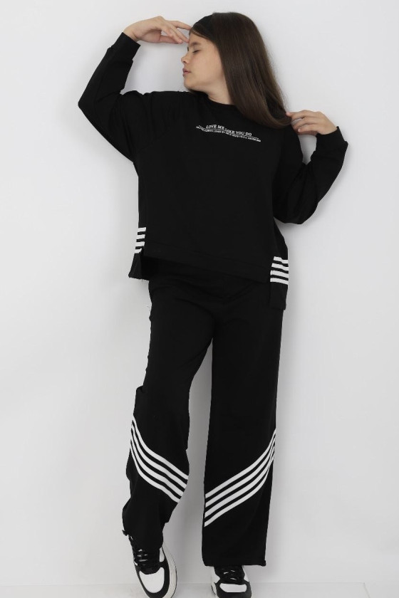 spodnie bawełniane dla dziewczynki dresowe odzież dziecięca sówka sklep