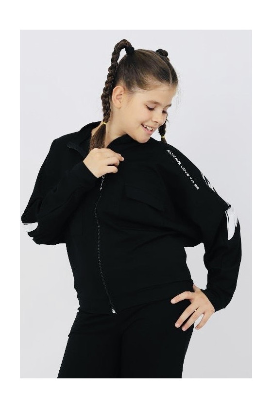 Bluza bawełniana  dla dziewczynki bluza do szkoły bluza bawełniana odzież dziecięca Sówka