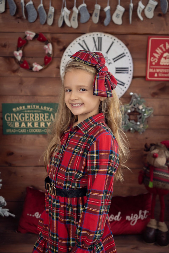 Sukienka dla dziewczynki świąteczna boże narodzenie odzież dziecięca Sukienka dla dziewczynki świąteczna boże narodzenie odzież dziecięca