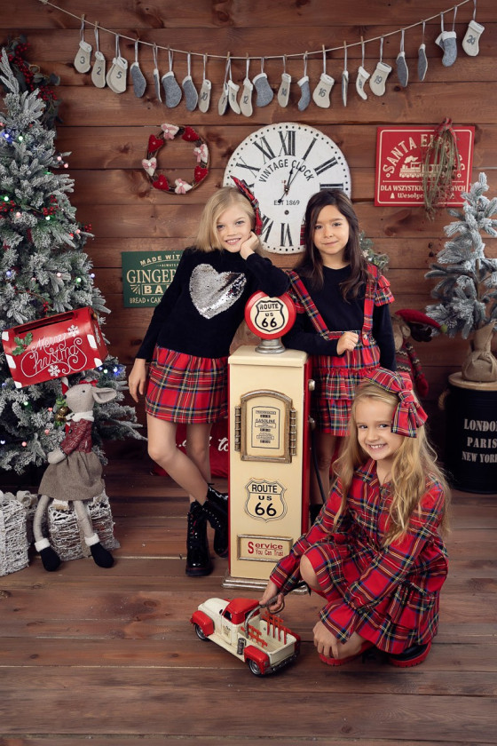 ❤️ Sukienka czerowna dla dziewczynki świąteczna boże narodzenie odzież dziecięca ❤️ Sukienka czerowna dla dziewczynki świąteczna boże narodzenie odzież dziecięca