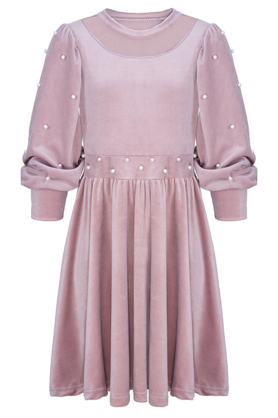 Świąteczna sukienka czerwona welurowa dla dziewczynki sówka odzież dziecięca sklep z ubrankami dla dzieci