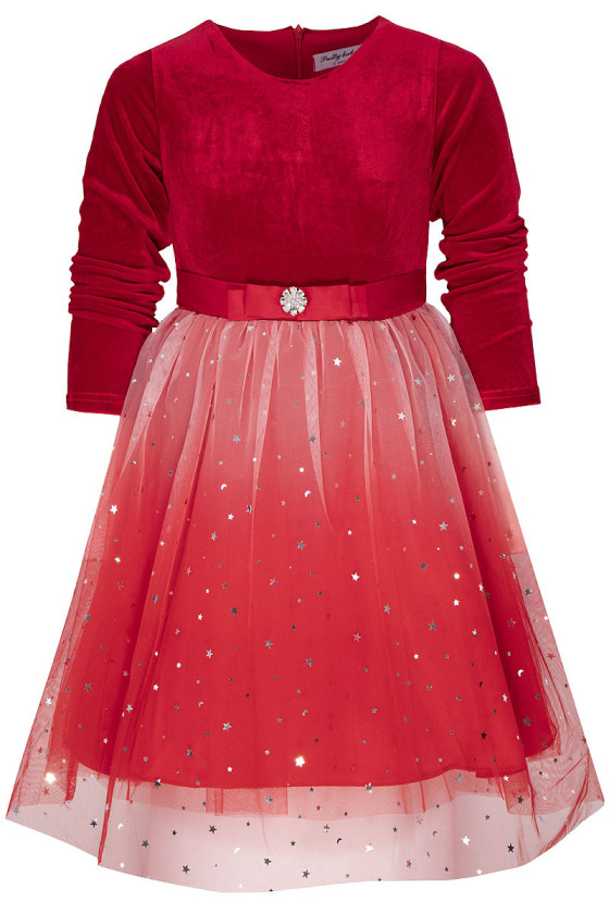 Sukienka świąteczna dla dziewczynki gwiazdka boże narodzenie odzież dziecięca Sówka Sukienka świąteczna dla dziewczynki gwiazdka boże narodzenie odzież dziecięca Sówka