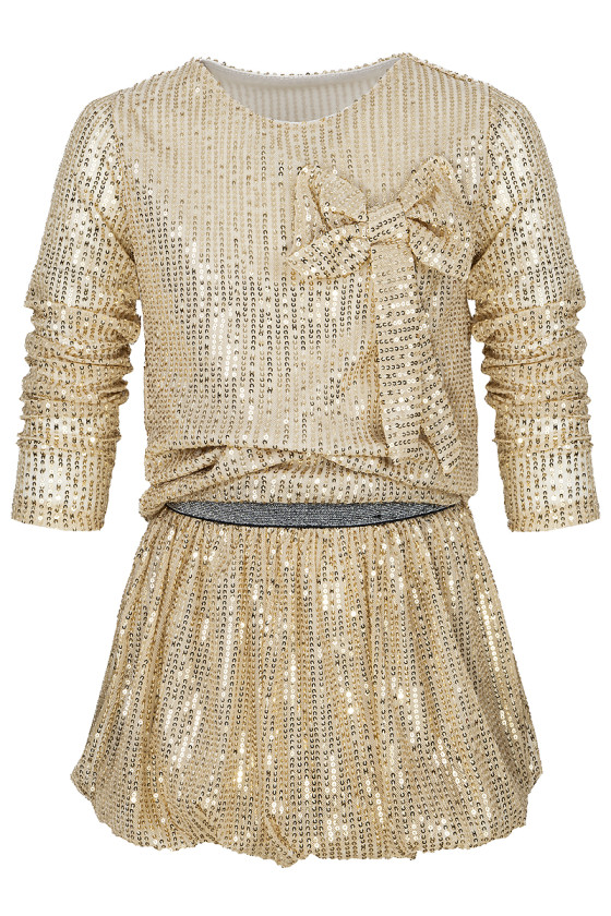 Komplet dla dziewczynki Gleam złoty