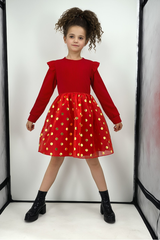 sukienka świąteczna dla dziewczynki sukienka czerwona dziewczęca boże narodzenie gwiazdka święta odzież dziecięca sówka sklep