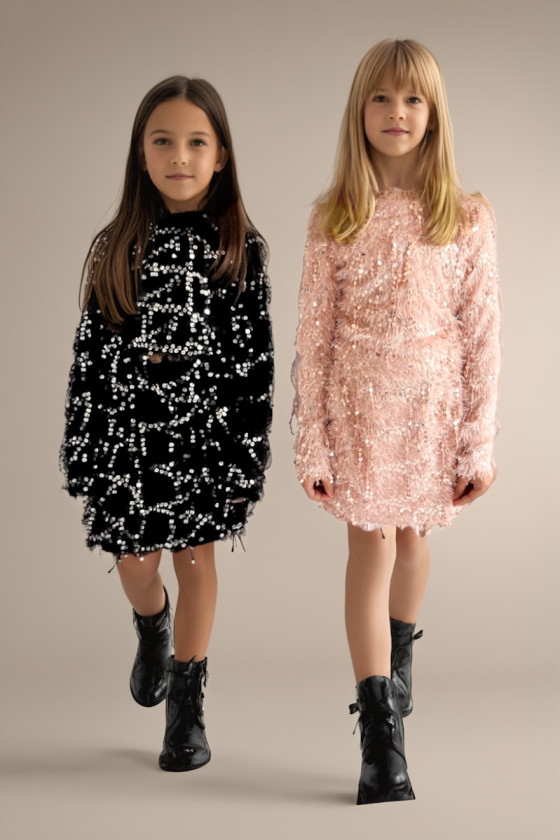 Komplet dla dziewczynki Fifi czarny